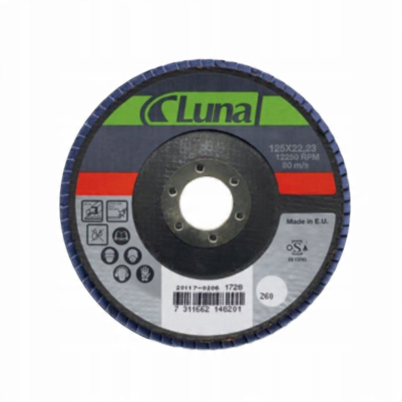 

Ściernica lamelkowa listkowa 125x22,23 gr 120 Luna