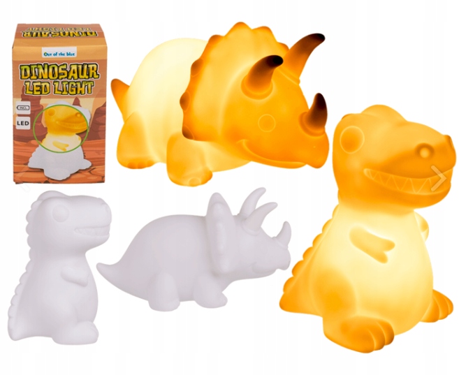 

Lampka Dinozaur biurkowa nocna Led DinoZaury 2szt