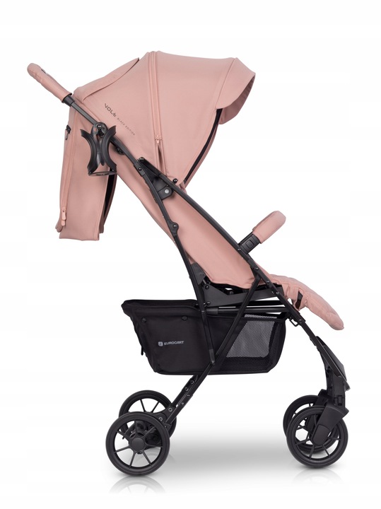 Euro Cart Volt Pro Black Edition Langust Wózek do 22kg Rodzaj kół Z tworzywa