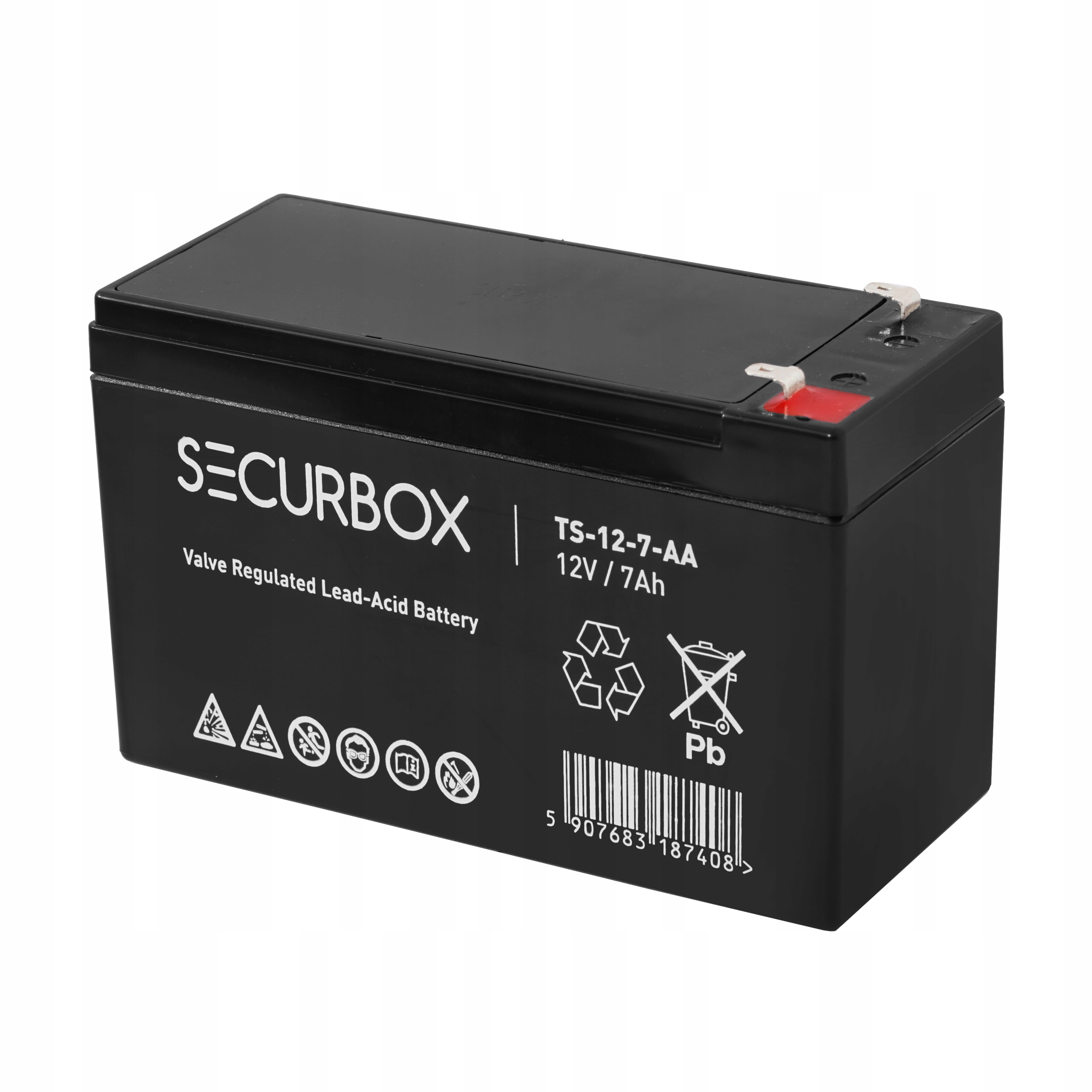 

Akumulator Agm 12V 7Ah bezobsługowy Ups alarm