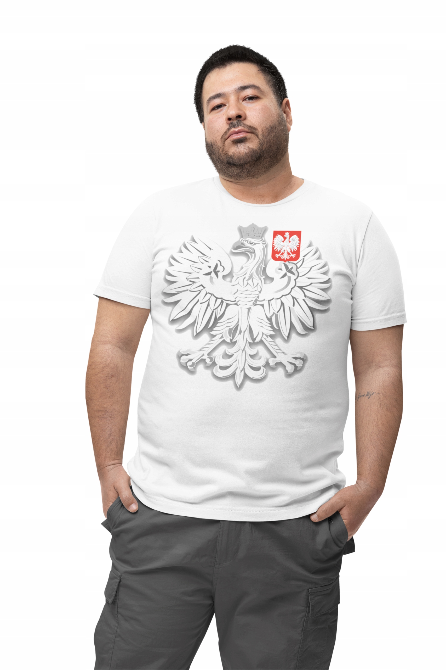 MĘSKA KOSZULKA REPREZENTACJI POLSKI T SHIRT POLSKA Marka Rule Out