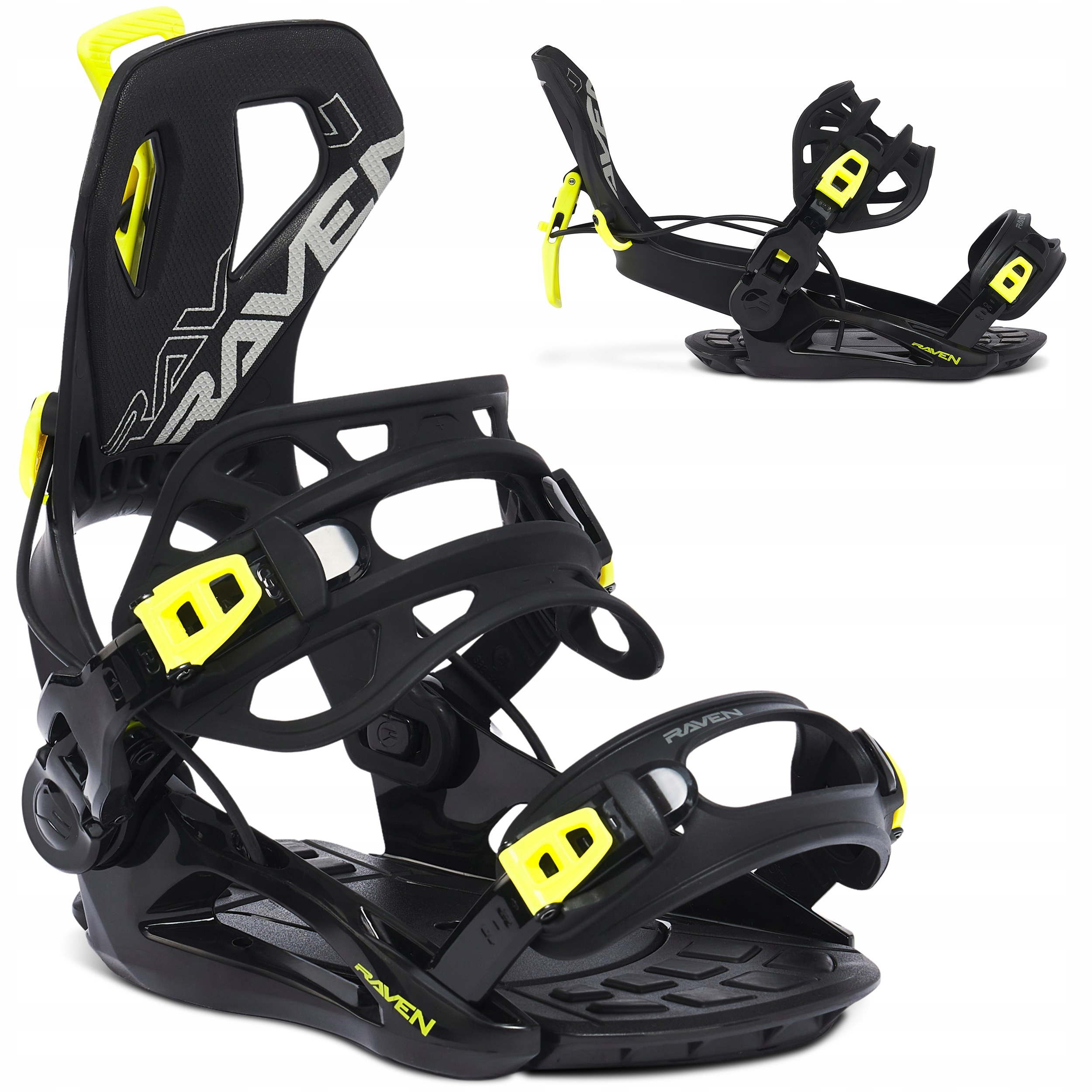 Wiązania Snowboardowe Raven Fastec FT360 Lemon M