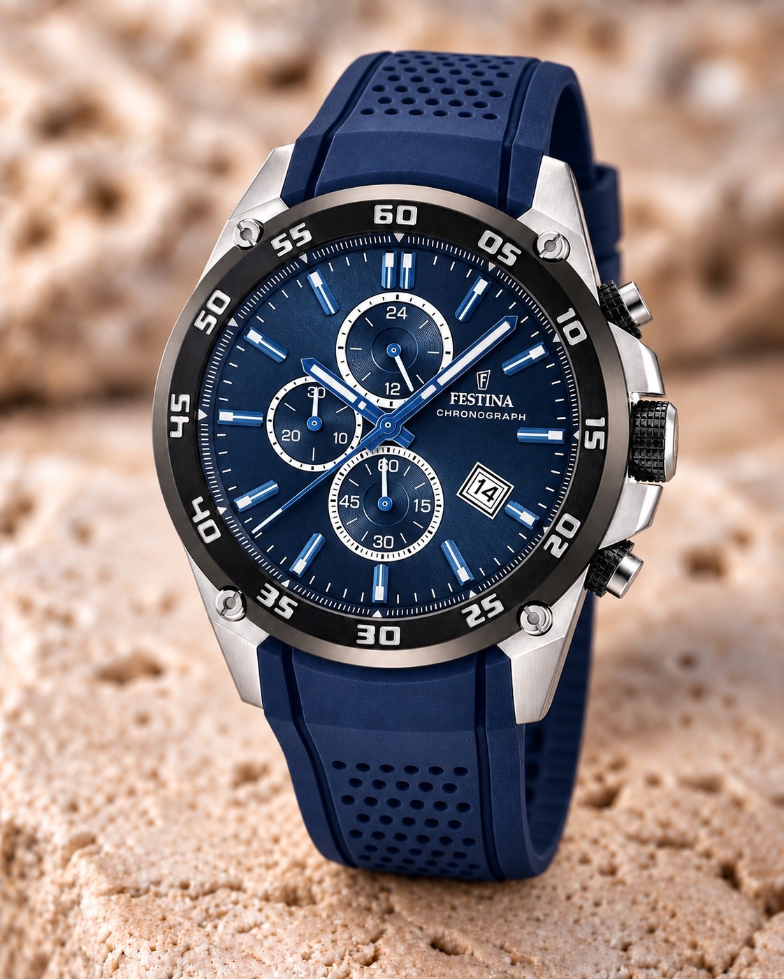 Pánské Hodinky Festina The Originals Chrono F20330/2 47,00 mm 10ATM