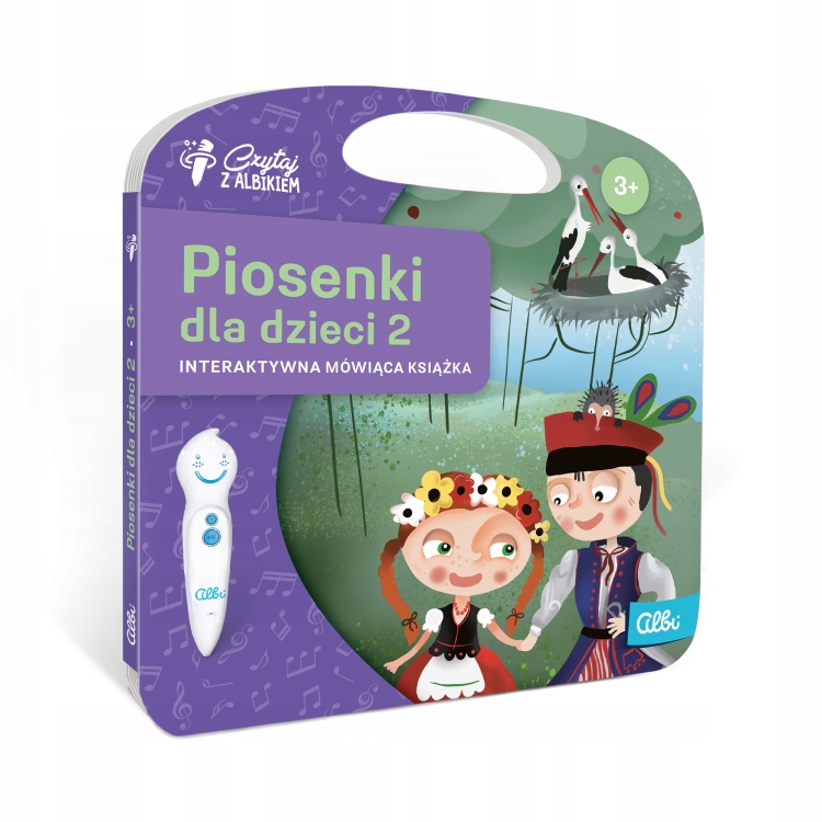 ALBI CZYTAJ Z ALBIKIEM PIOSENKI DLA DZIECI 2 MÓWIĄCA KSIĄŻKA ALBIK TBO ISBN 9788076881259