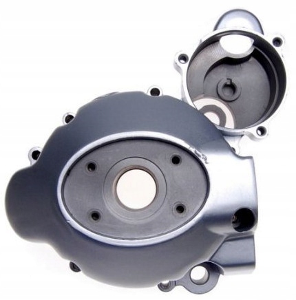 2000010249800 - КОРПУС КРЫШКА ДВИГАТЕЛЯ ЛЕВАЯ СТАТОРА ДЛЯ ROMET ZK50