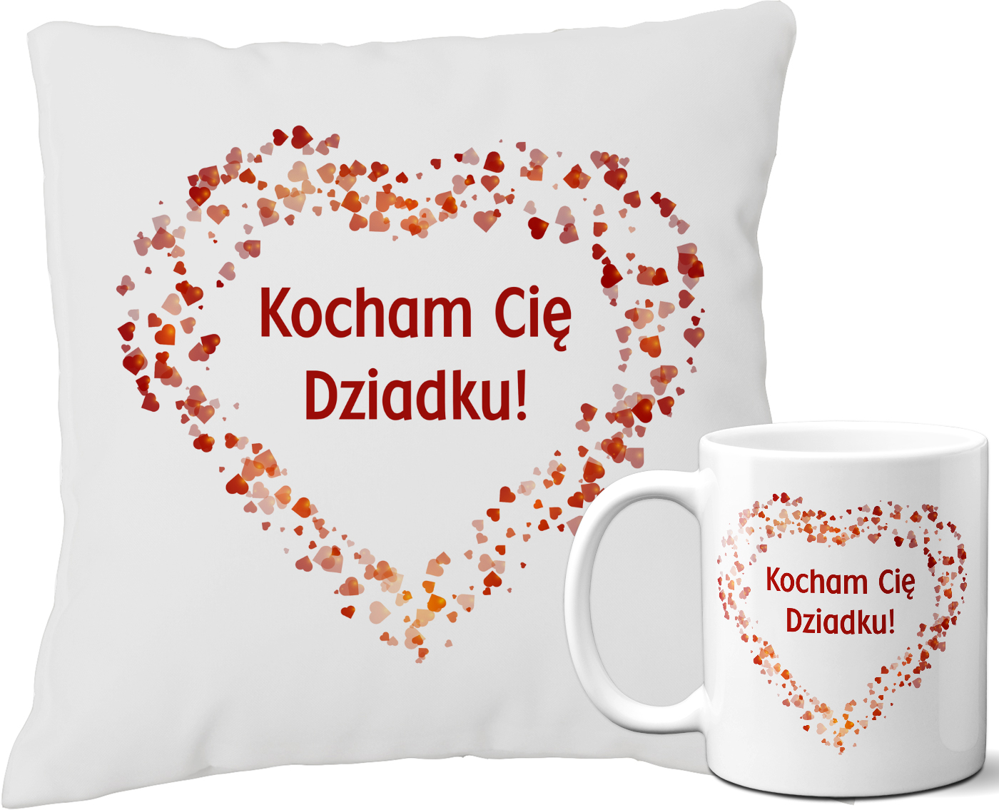 

Poduszka + Kubek - Prezent Dzień Babci Dziadka