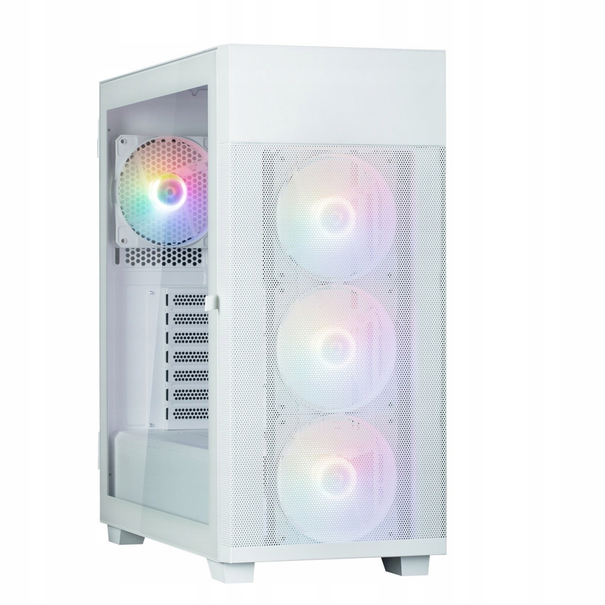 Zalman Obudowa S5 Neo White Atx Mid Tower Frgb Fan x4