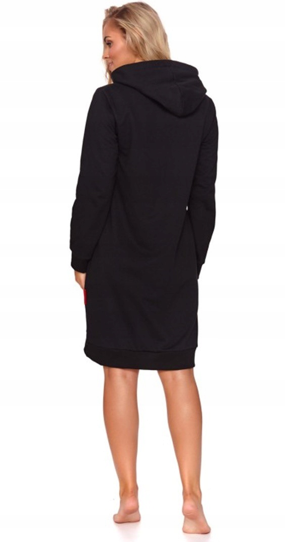 SZLAFROK Bluza Doctor Nap 4136 L / 40 czarny Model 4136