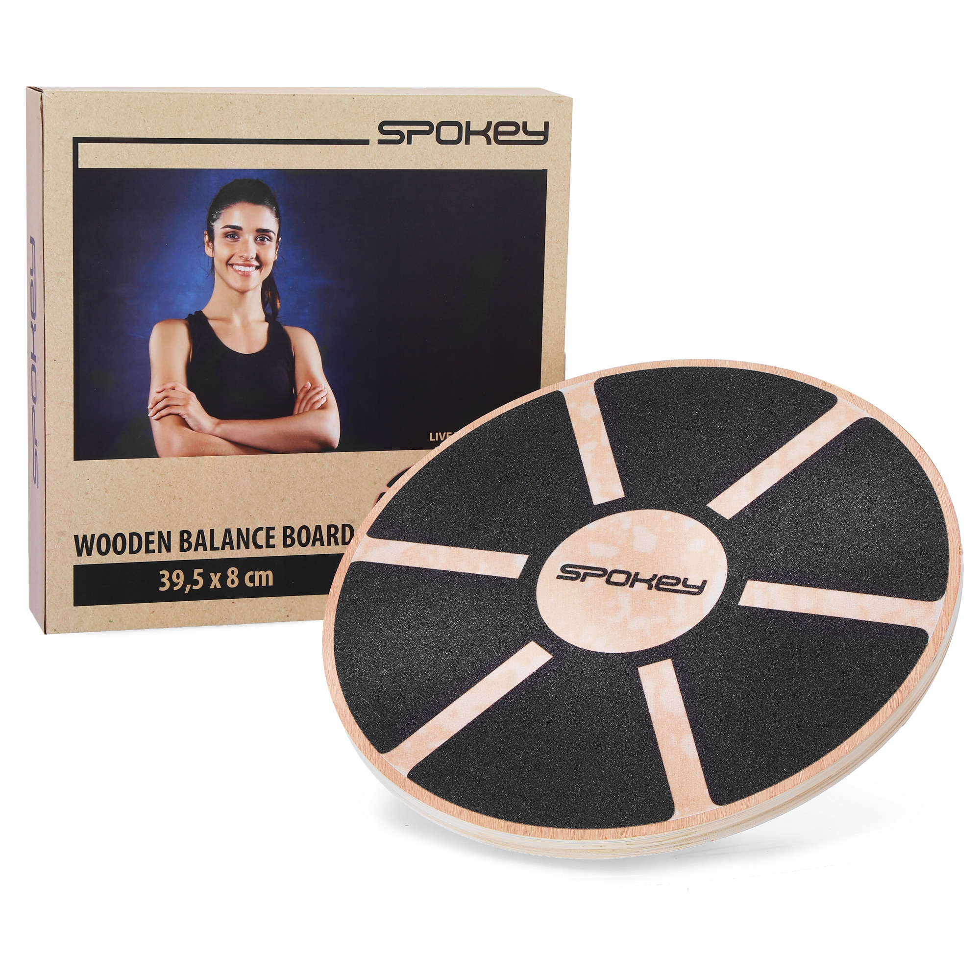 Platforma do balansowania deska równowagi stabilizacji Spokey Balance Board