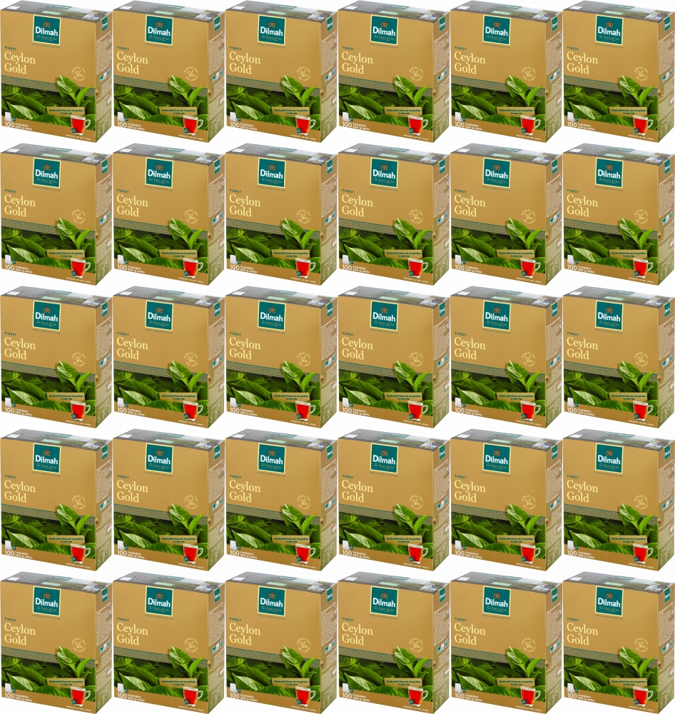 Herbata czarna Dilmah Ceylon Gold 100tb x36