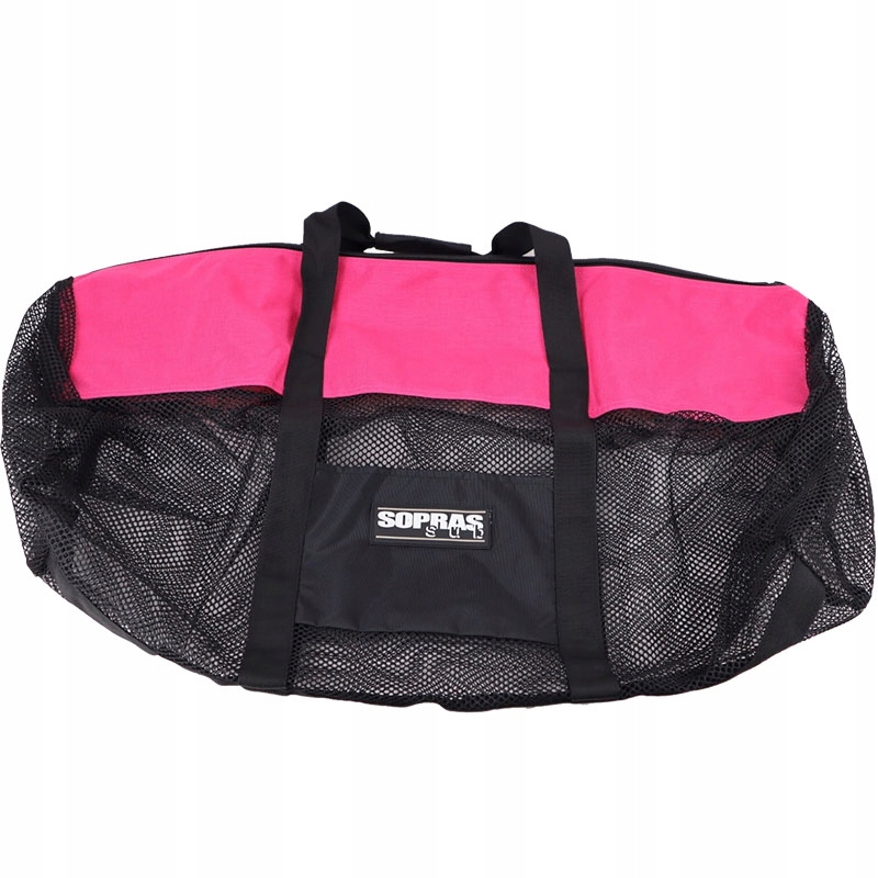 Torba siatkowa SoprasSub Mesh Bag czarno-różowa