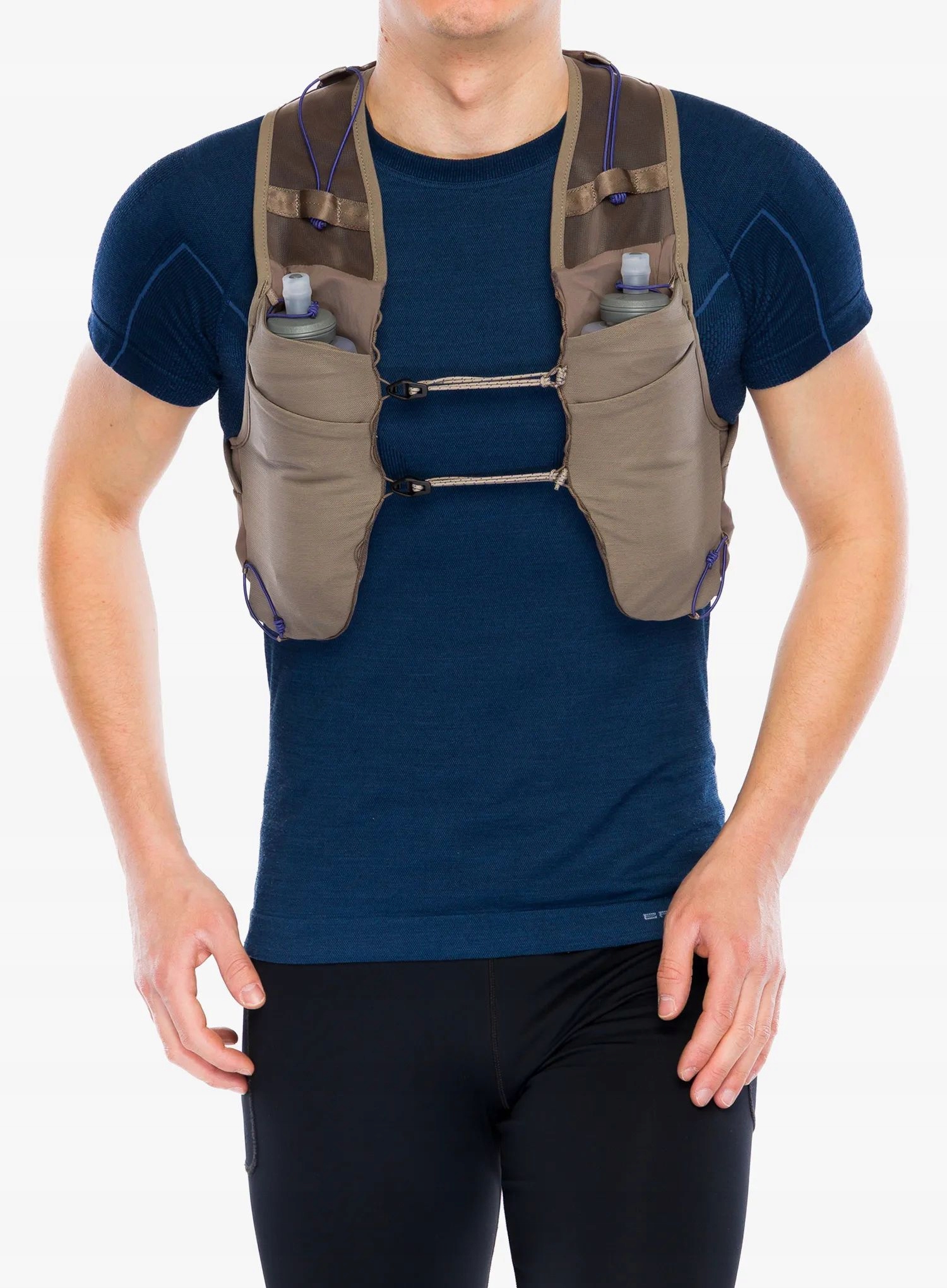 Běžecká vesta Patagonia Slope Runner Vest seabird grey M