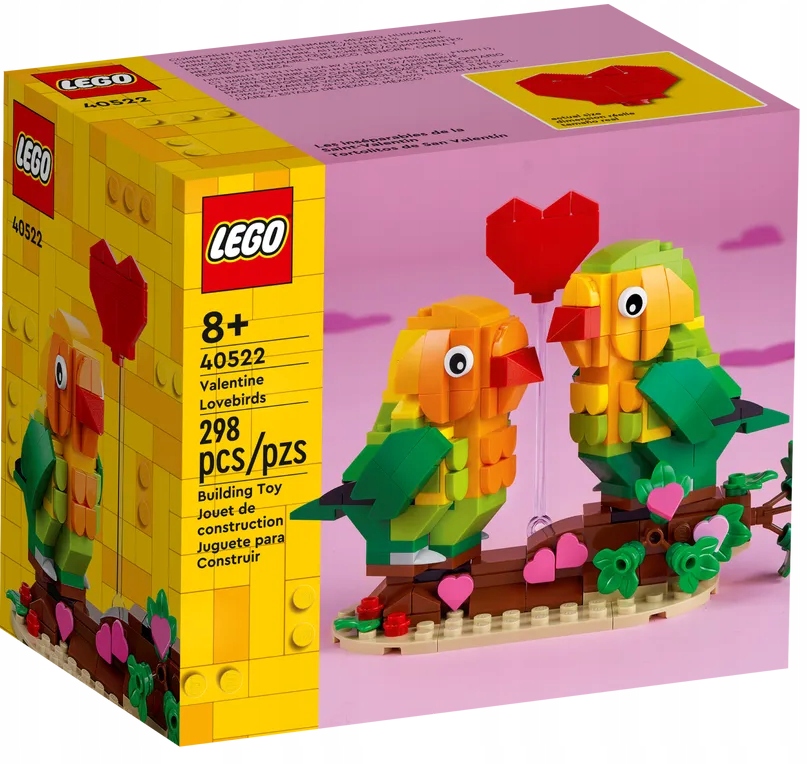 LEGO 40522 WALENTYNKOWE PAPUŻKI NIEROZŁĄCZKI NOWE! Płeć chłopcy dziewczynki