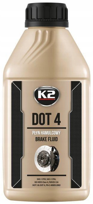 K2 DOT 4 - PŁYN HAMULCOWY - 500 ml