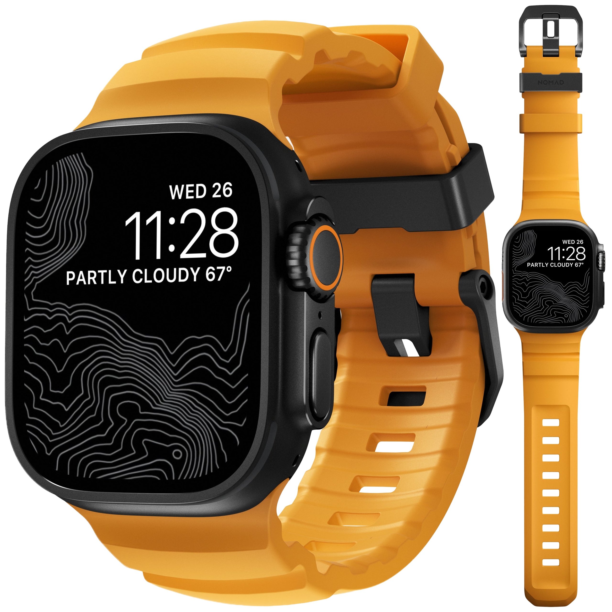 Nomad Rocky Point Pasek Silikonowy do Apple Watch 49 46 45 44mm