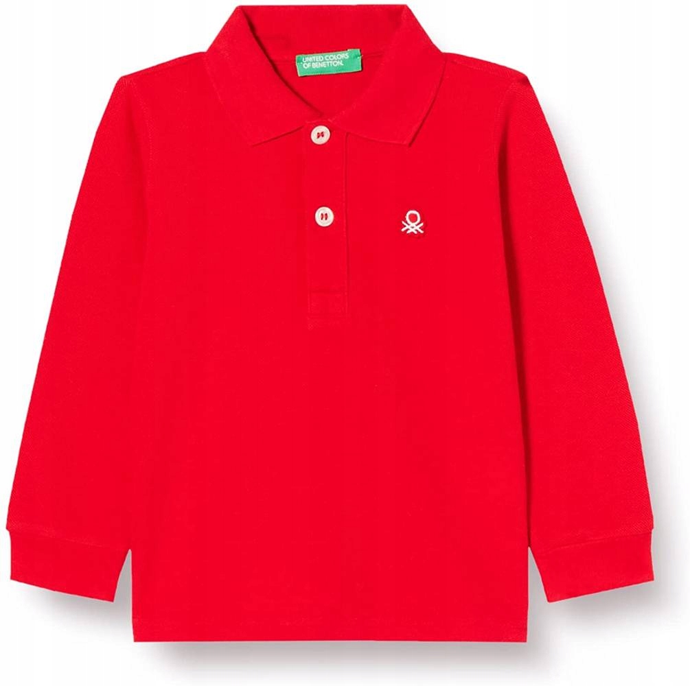 

Koszulka Benetton polo z długim rękawem r. 82 cm