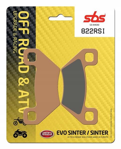 ТОРМОЗНЫЕ КОЛОДКИ SBS 822RSI ARCTIC CAT TRV MXU