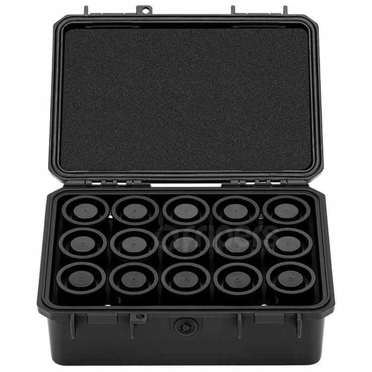 Kufřík Jjc JBC-15X135 na 15 rolí s 35mm filmem