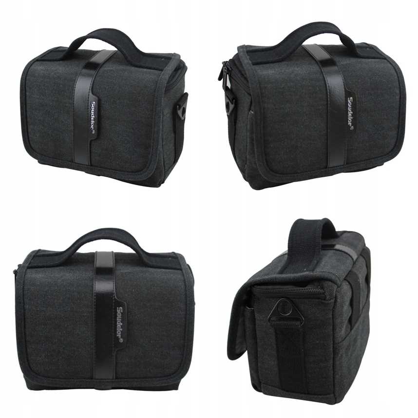 TORBA ETUI FUTERAŁ POKROWIEC na APARAT FOTO LUSTRZANKĘ i AKCESORIA Marka Inna