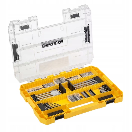 Sada Bitů A Vrtáků Do Dřeva Z Betonu 85 Ks Dewalt DT70763