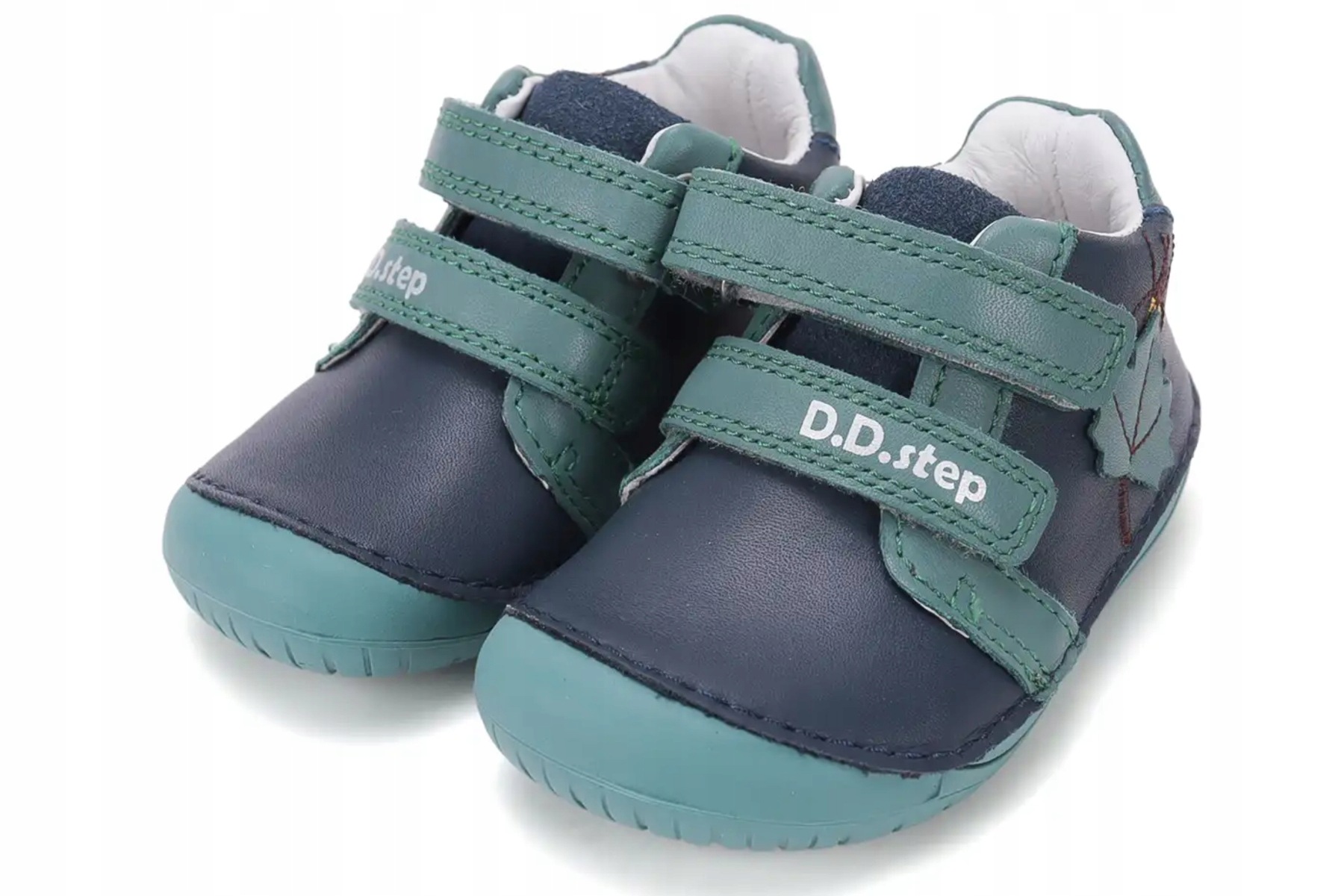 Barefoot Buty Dziecięce do Przedszkola dla Chłopca na Rzepy DDStep 21