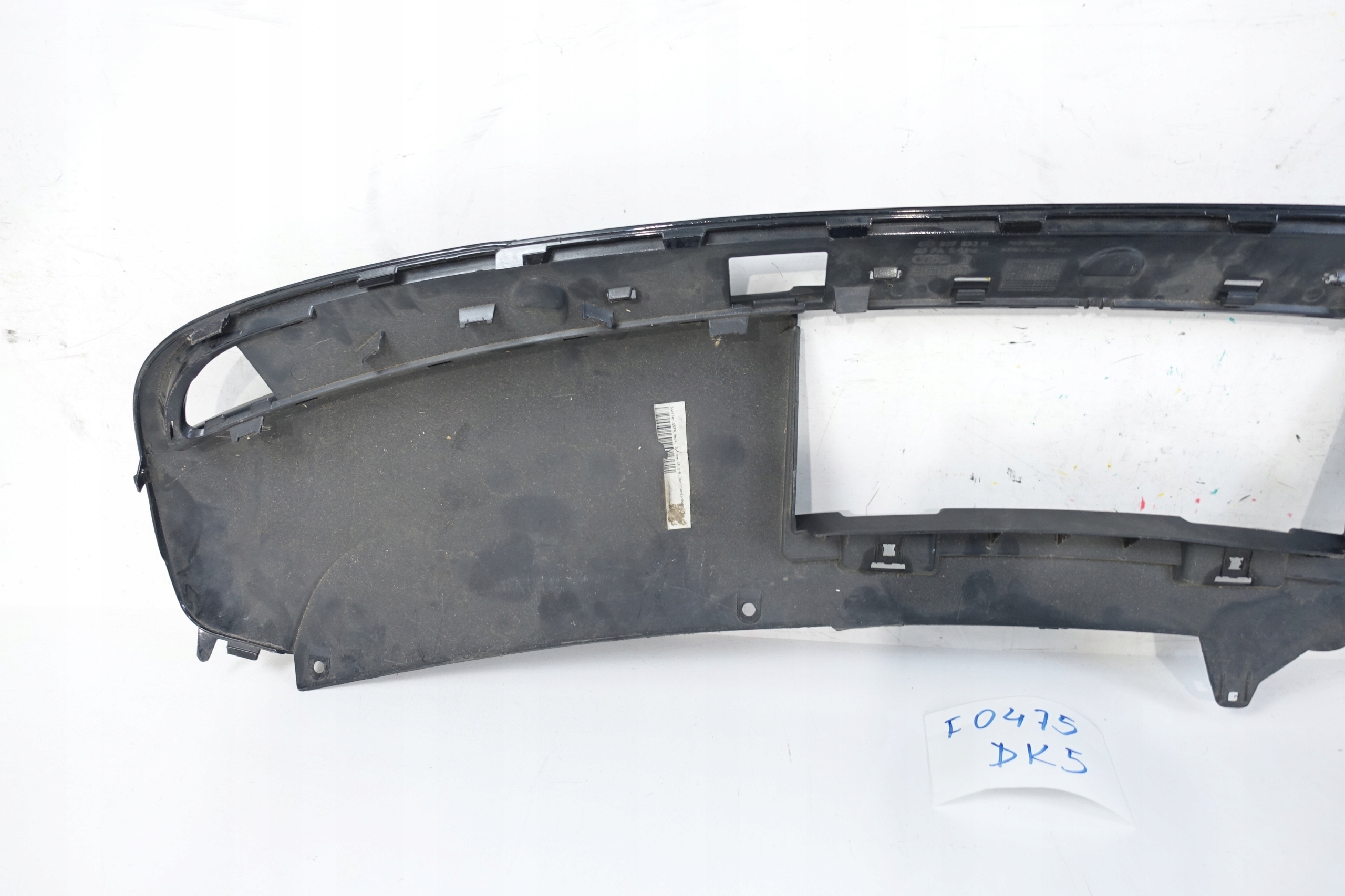AUDI Q5 8R S LINE 2008- SPOILER diffusore Paraurti posteriore 8R0807833H
