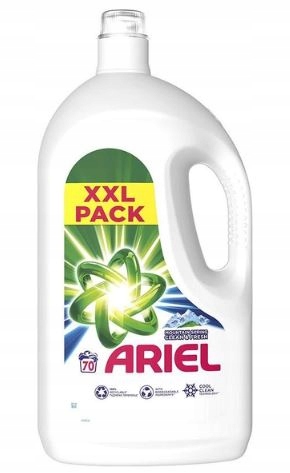Levně Ariel Gel na Bílé prádlo 3,5L 70 Praní Bílého