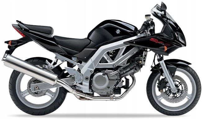 Samolepky Na Motocykl Juula Pro Suzuki Sv 650 S 2004 Černé 33J