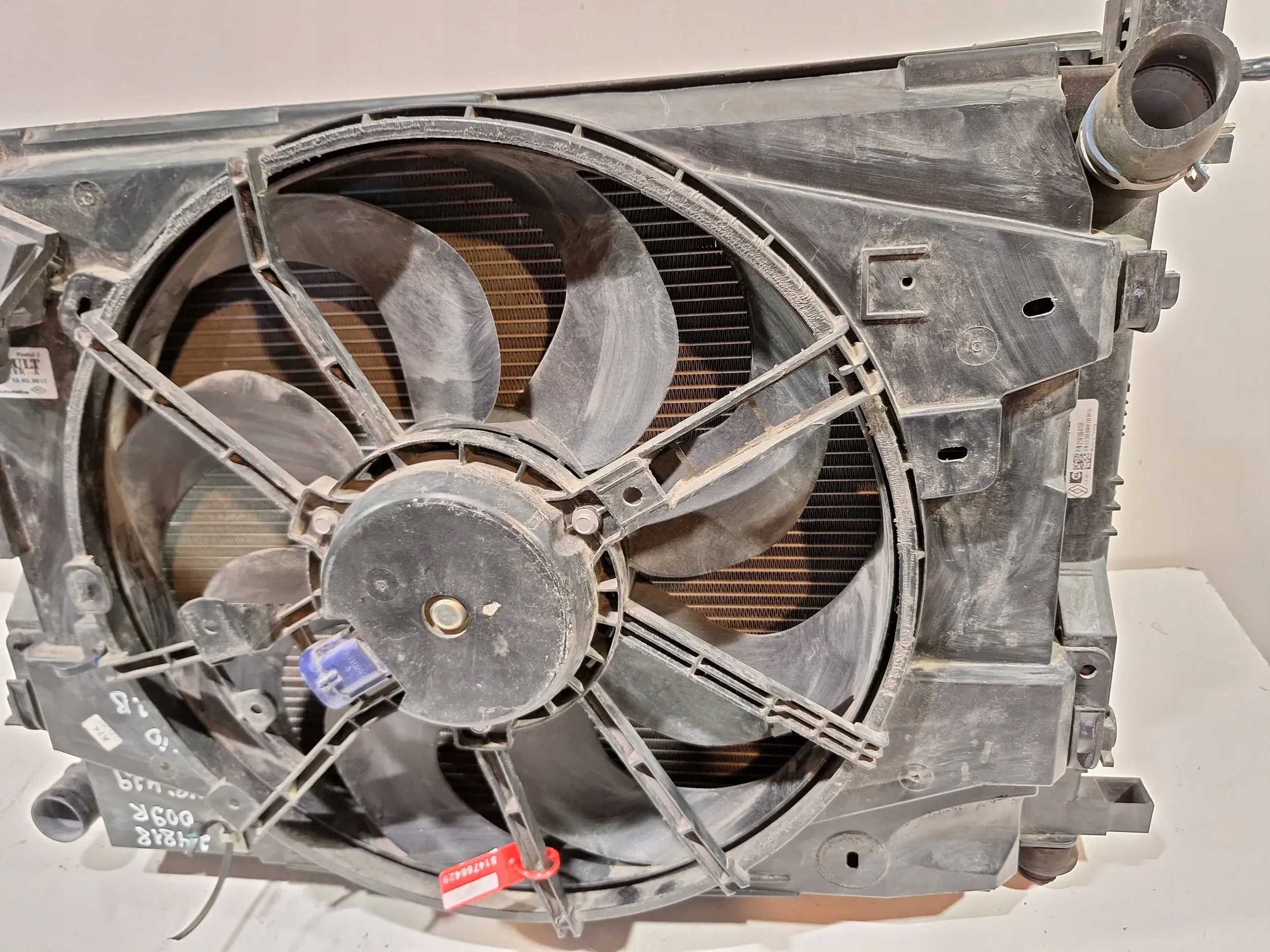 KOMPLET chladiče ventilátor 214818009R RENAULT CLIO IV 1.2 16V 12