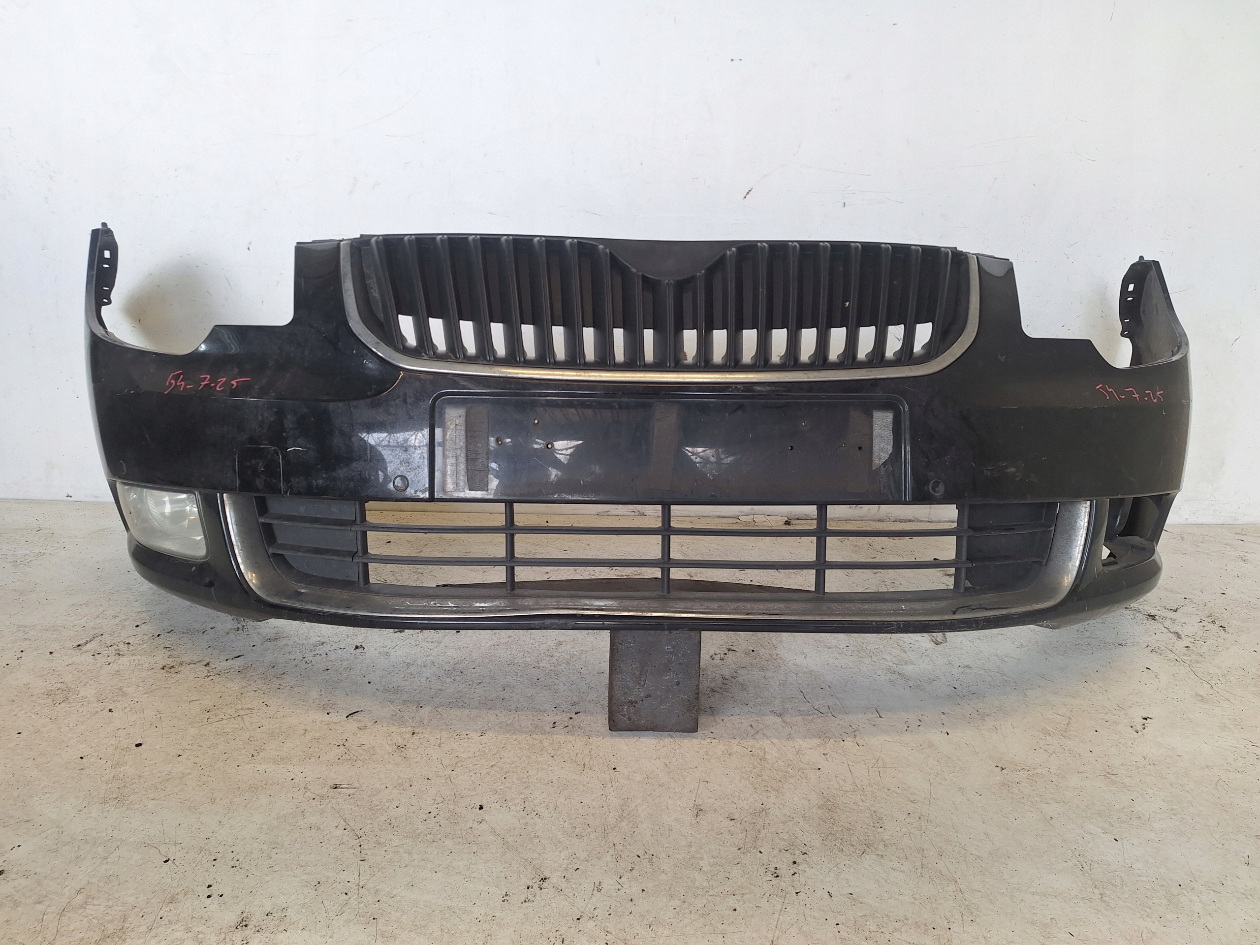 SKODA SUPERB II 3T0 08-13 bumper + 6 X PDC
