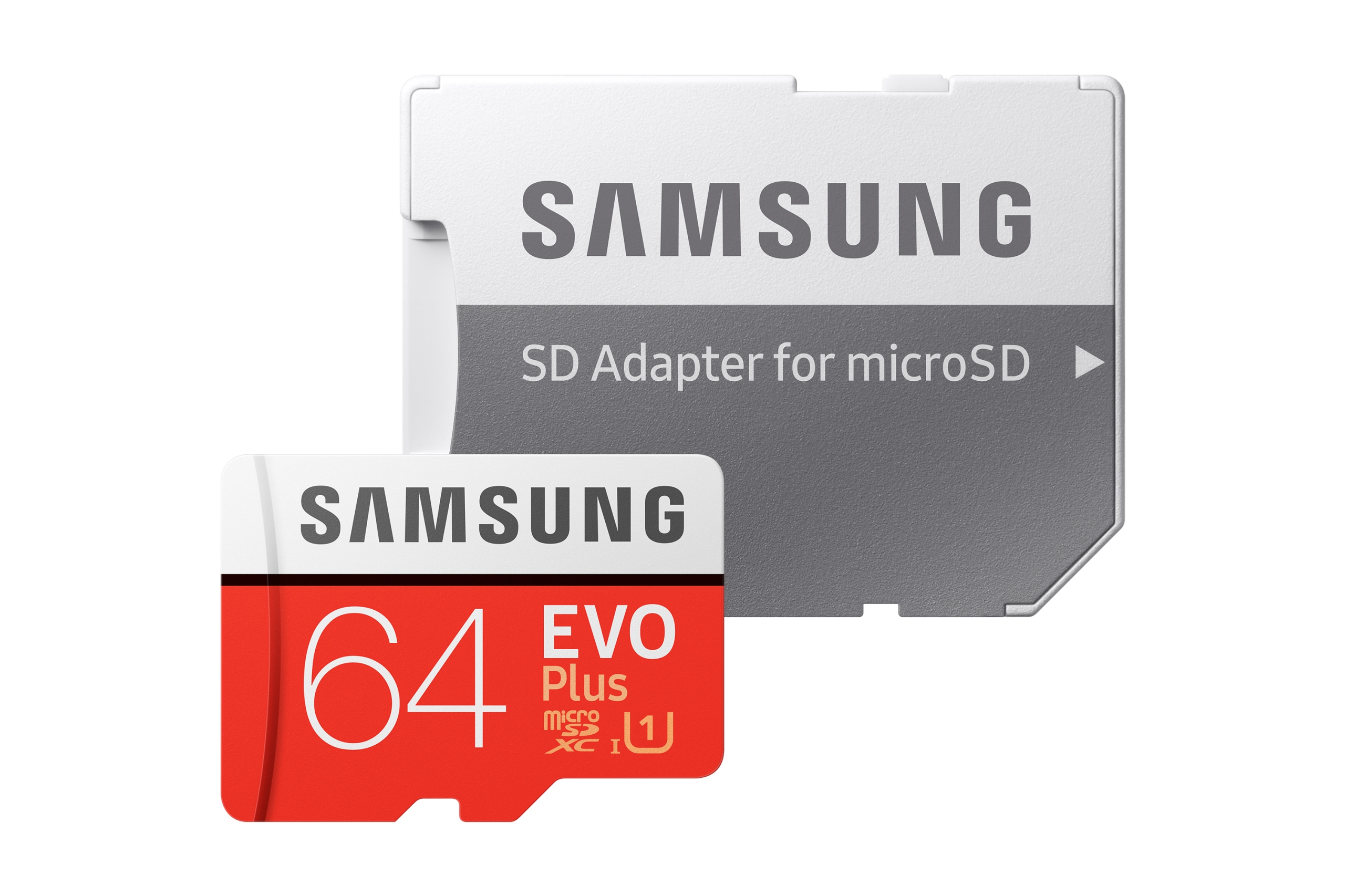 Samsung EVO Plus microSDXC Memory Card 64GB + adapter SD