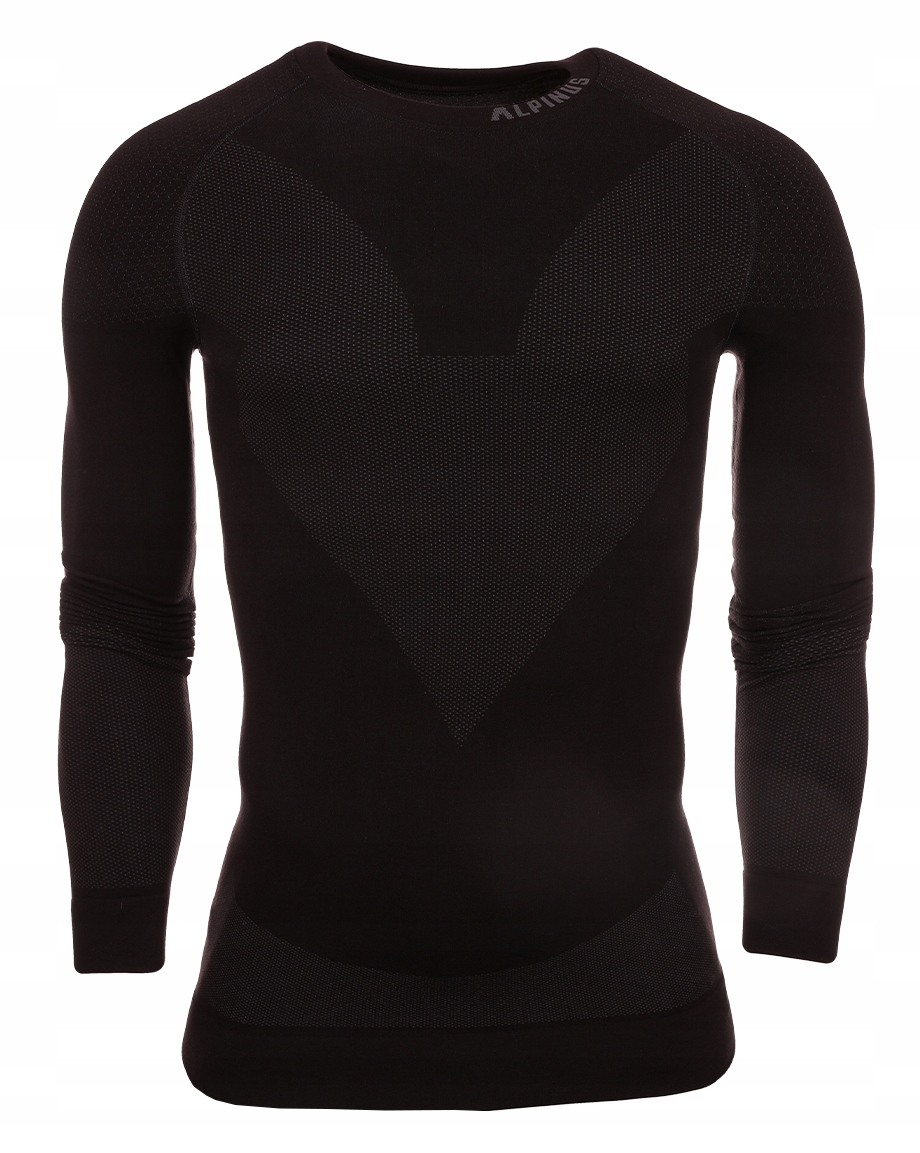 004.3000S Bluza Męska Thermo Miyabi ALPINUS Black-Grey S