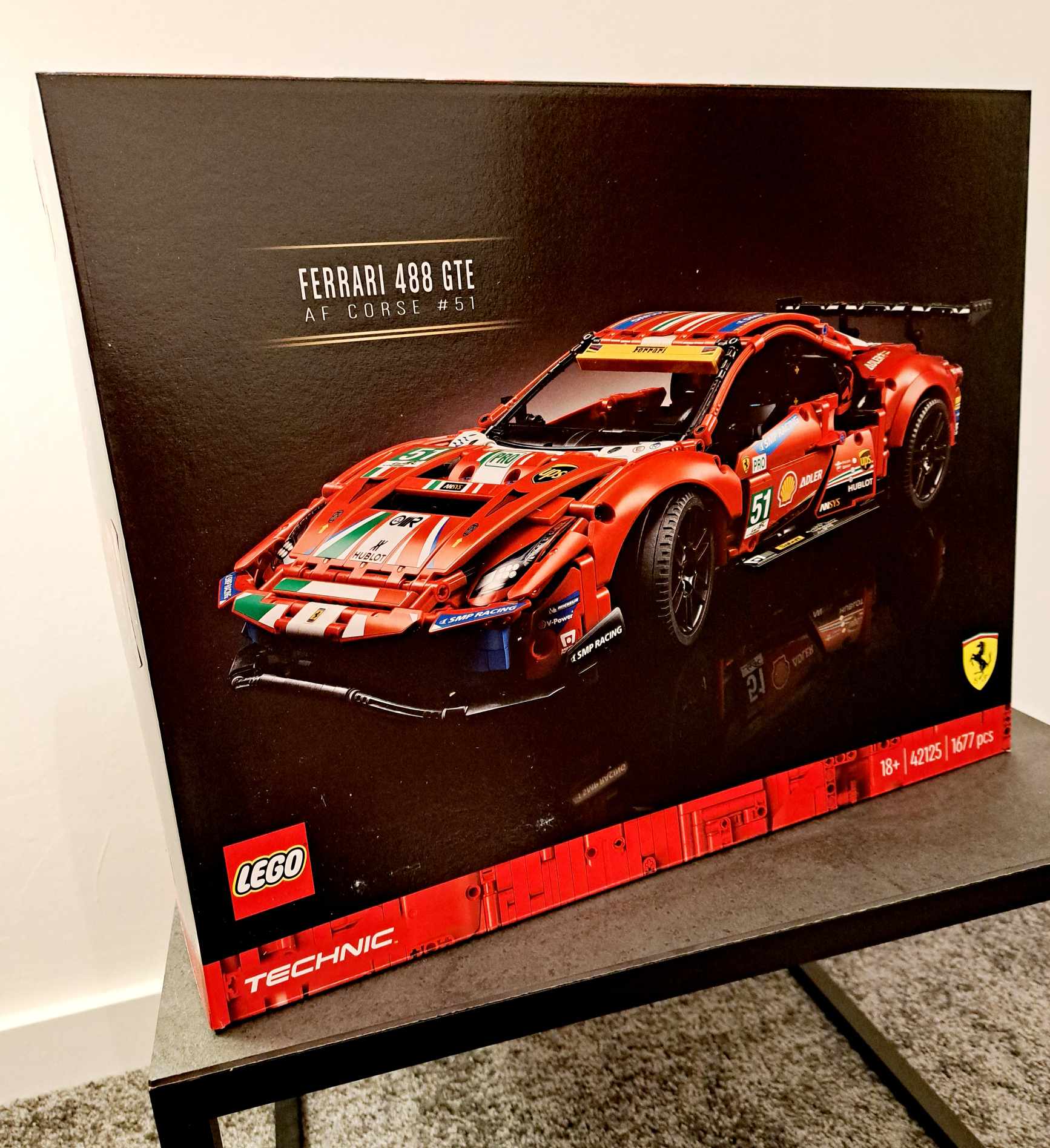 LEGO 42125 Technic Ferrari 488 GTE AF Corse | Poznań | Kup teraz na ...