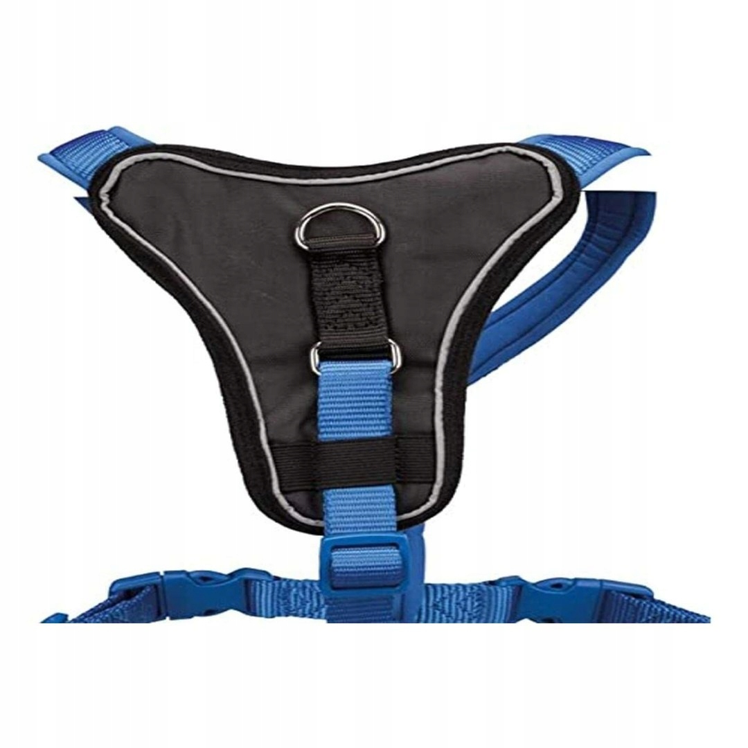 Postroj pro psa Trixie Premium Modrý S/m