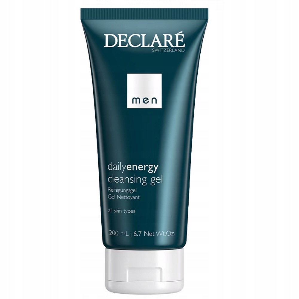 Declare Men Daily Energy Čistící Gel Na Obličej Pro Muže 200 Ml