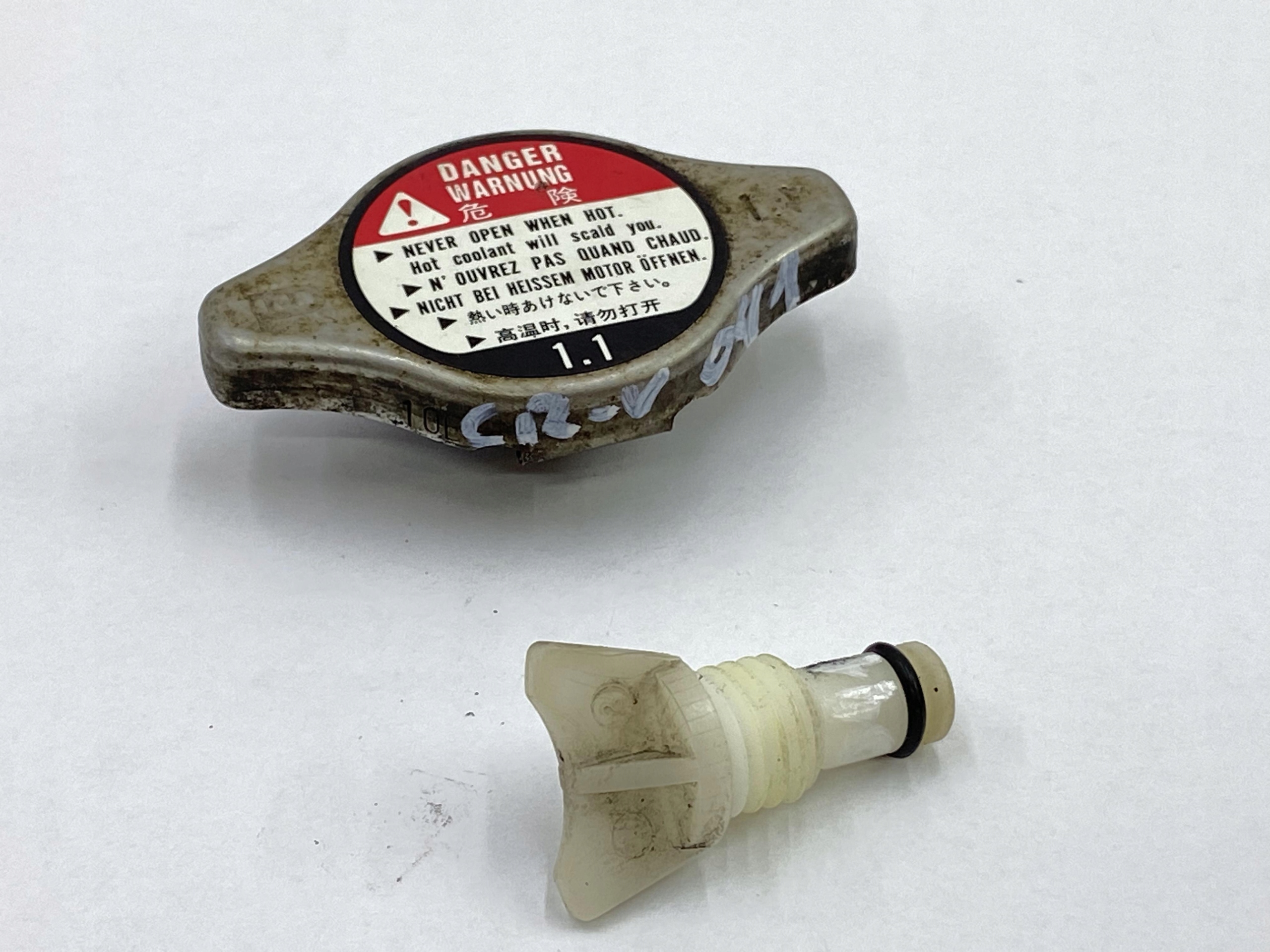 KOREK KORKI CHŁODNICY KOMPLET ORYGINAŁ HONDA CR-V II