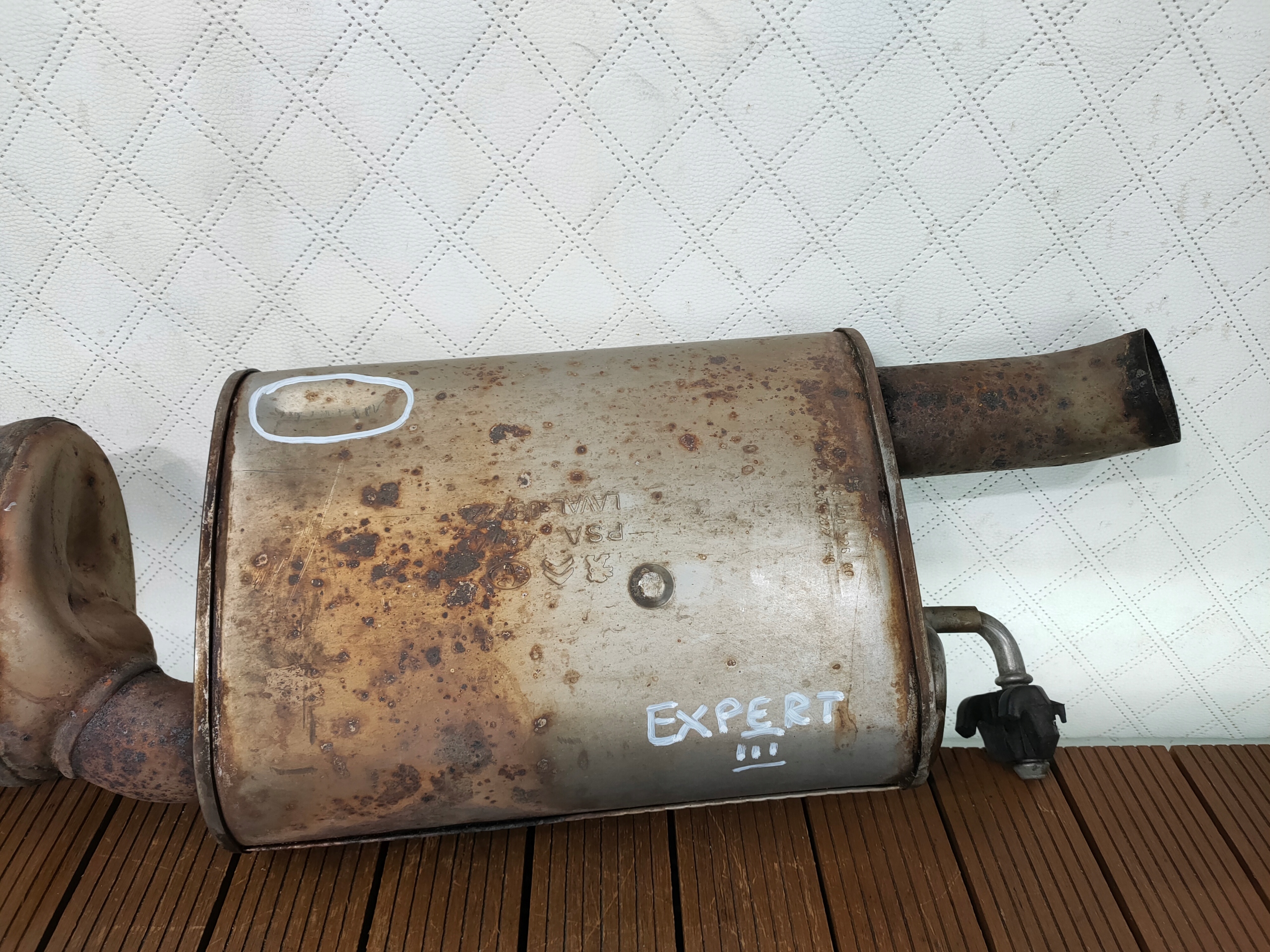 JUMPY EXPERT PROACE III 16-25 2.0 BLUEHDI muffler, exhaust PSA4474 OE