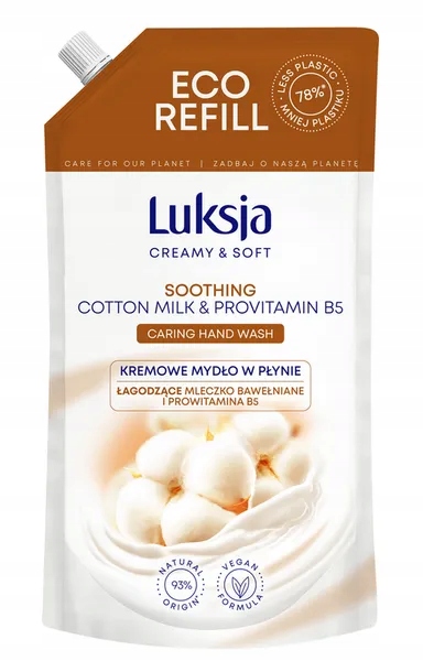 

Luksja Mydło w płynie zapas Bawełna, 900 ml