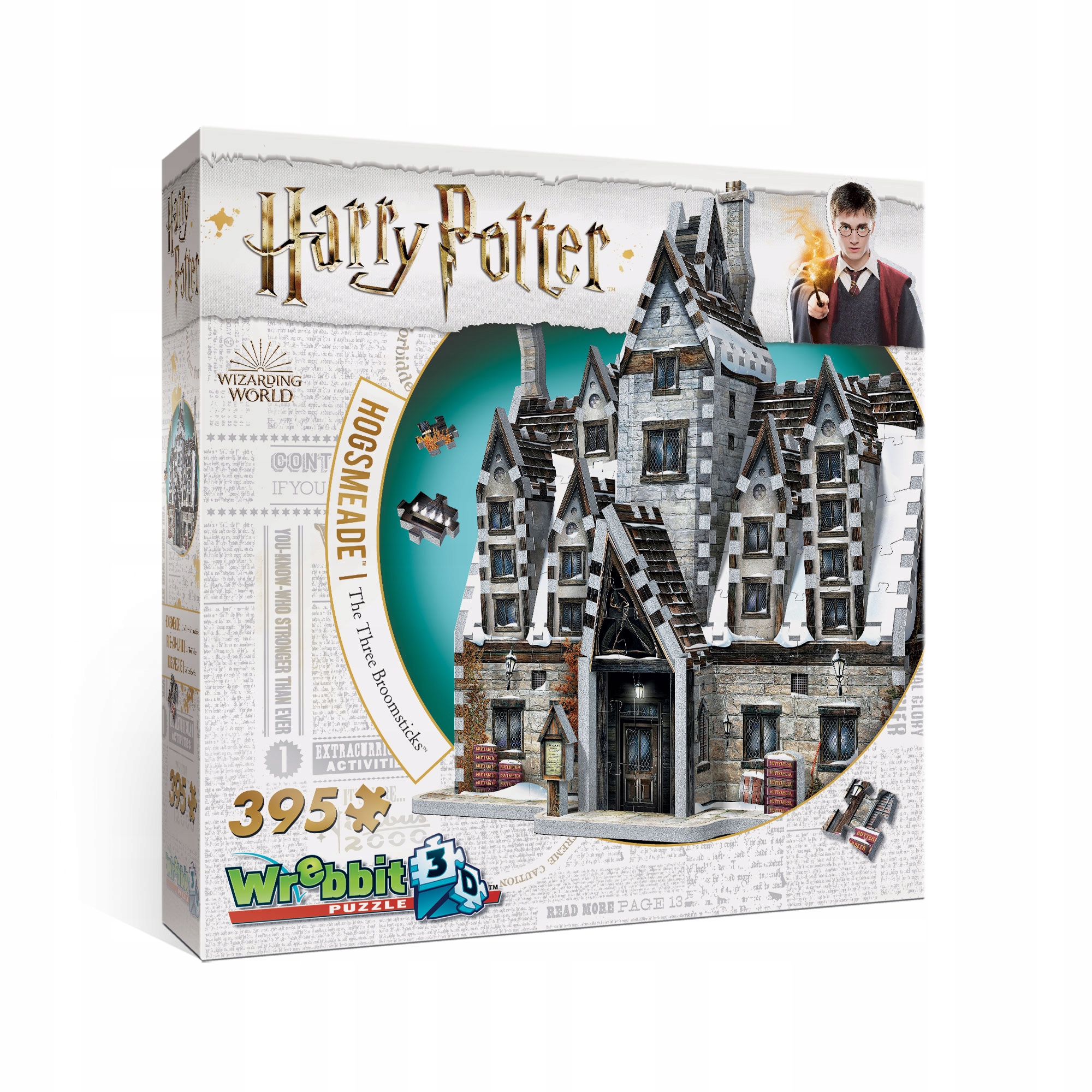 

Wrebbit Puzzle 3D Harry Potter Hogsmade 395el