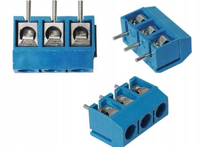 

Złącze terminal bl. Ark 3 zaciski r=5mm za 3szt