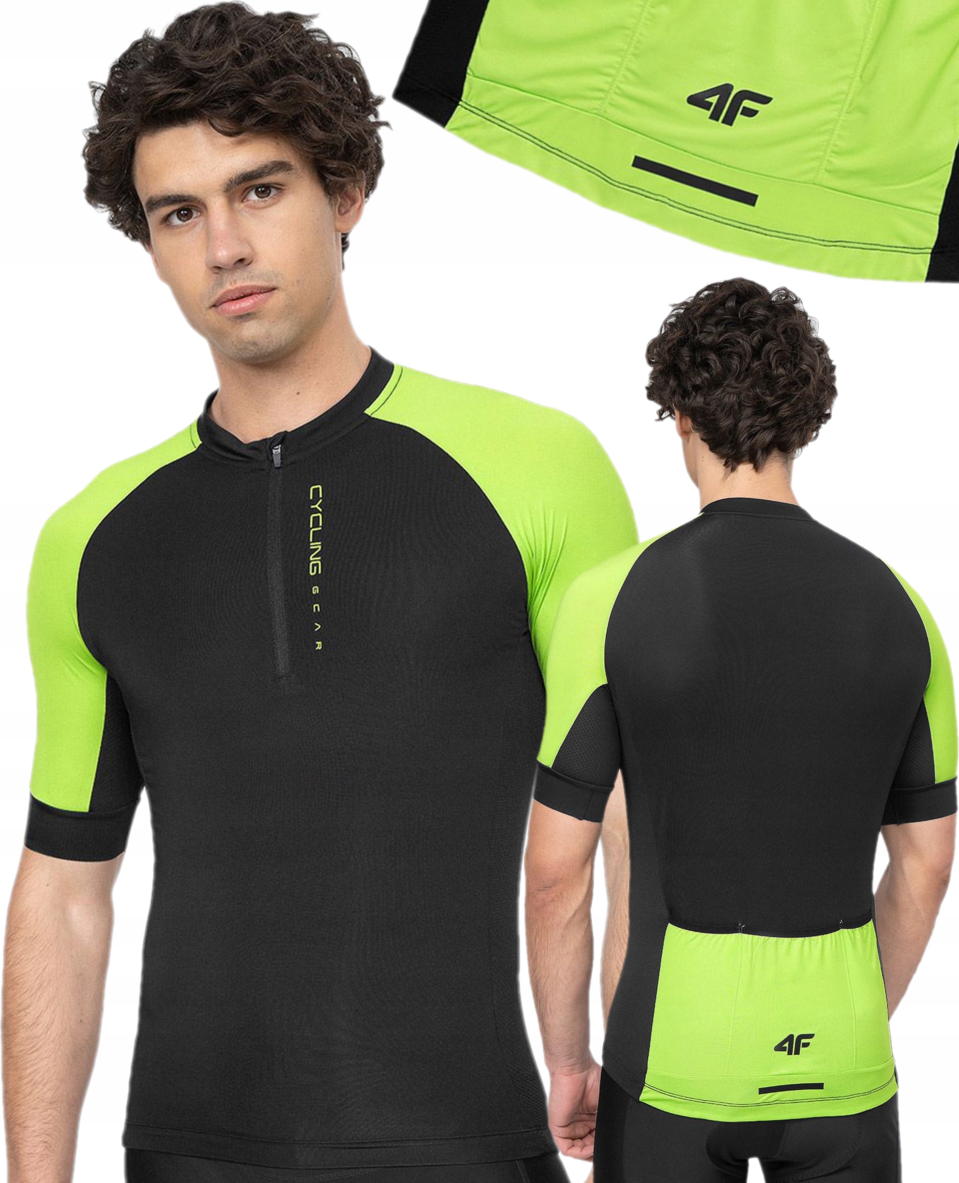 Koszulka Rowerowa Kolarska Męska 4F M Sportowa