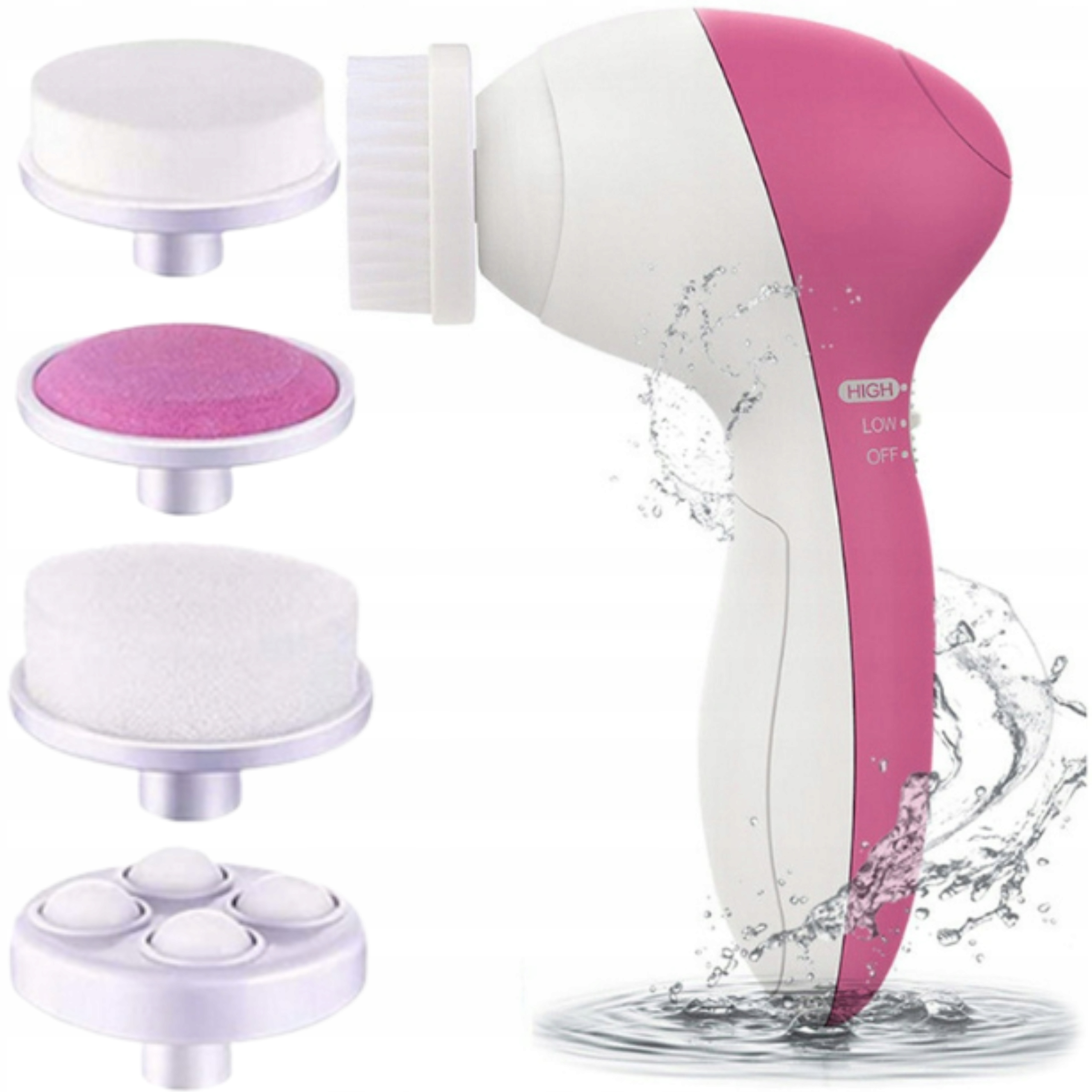 

5w1 Szczotka Do Twarzy Masażer Oczyszczająca