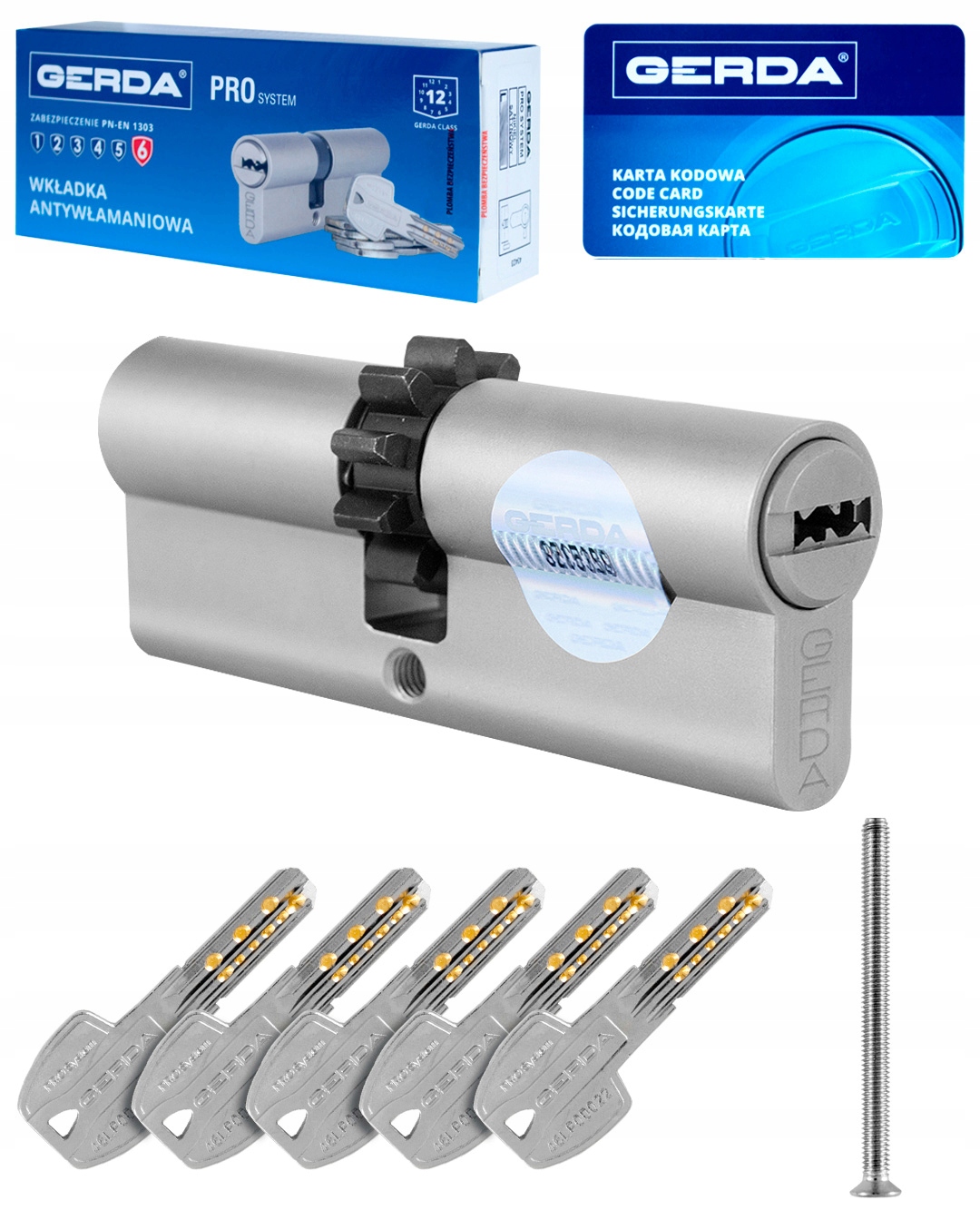 Ozubená vložka gombík 40/70 nikie Gerda Pro systém