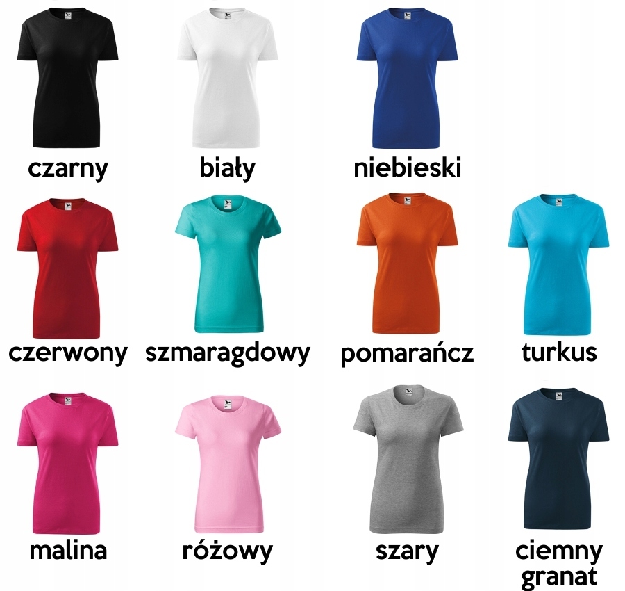 KOSZULKA DAMSKA WOPR T-SHIRT RATOWNIK WOPR Kolor wielokolorowy