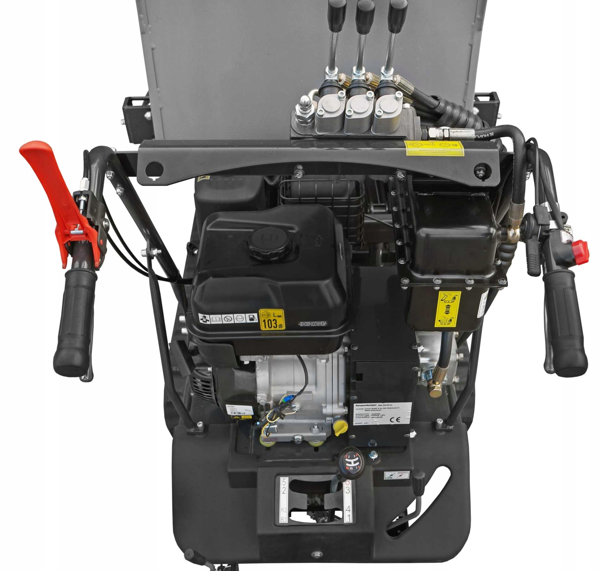 WOZIDŁO GĄSIENICOWE JANSEN RD-300PROS 500KG 9KM BS Rodzaj miniwywrotka