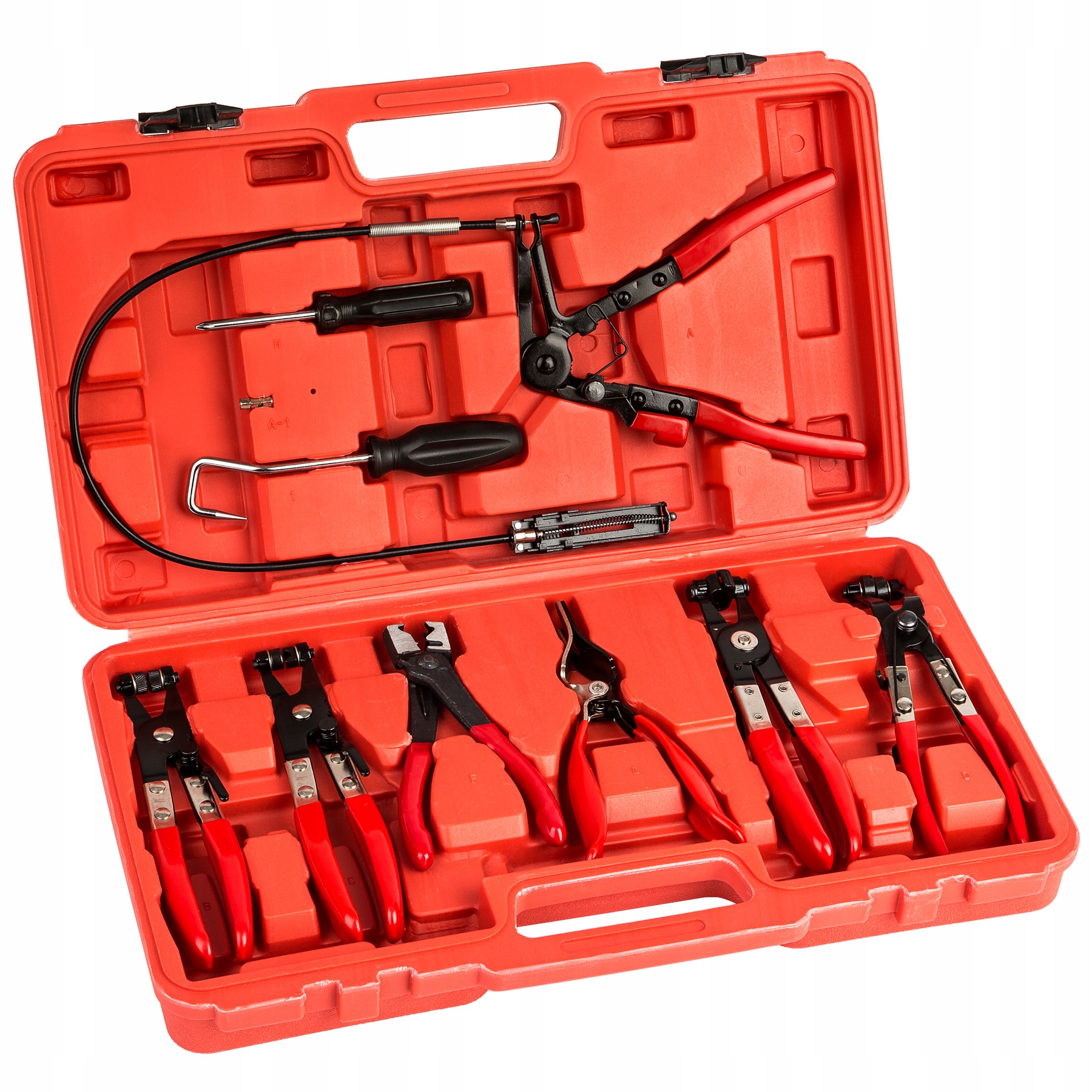 Хомут плоскогубцы набор 402326