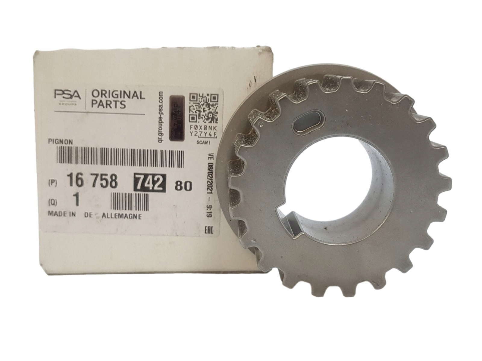 1675874280 - Шків ГРМ Citroen Peugeot 407 C5 2.0 HDI