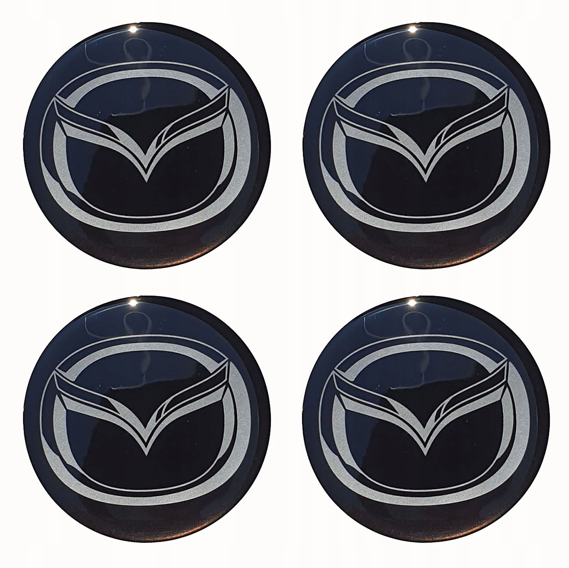 

Naklejki Na Dekielki Felgi Kołpaki Mazda Czarne