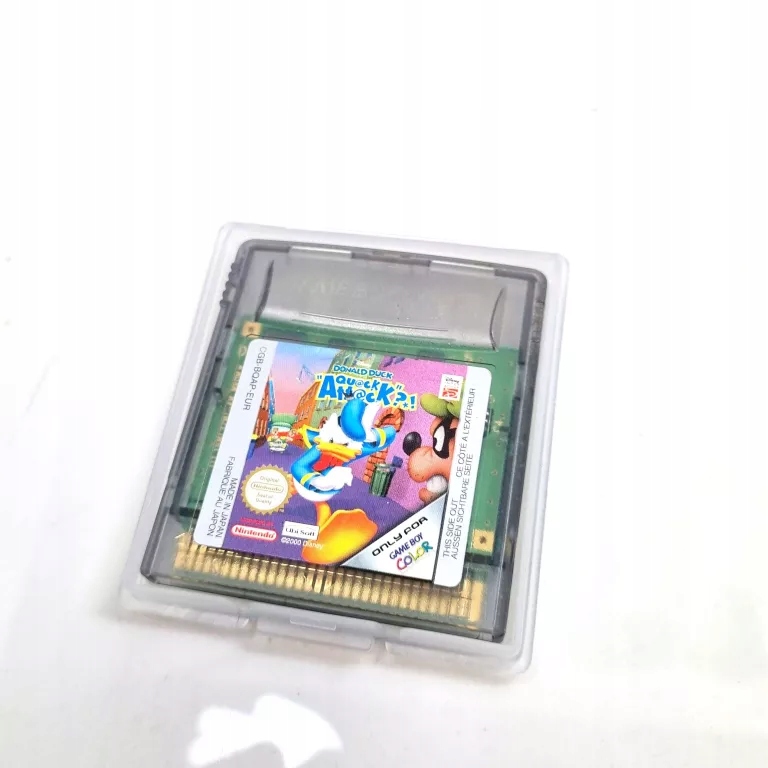 DONALD DUCK QUACK ATTACK NINTENDO GAME BOY COLOR