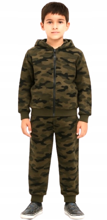 Dres Komplet Dresy Moro zamek roz 134